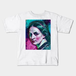 Anne Bronte Portrait | Anne Bronte Artwork 2 Kids T-Shirt